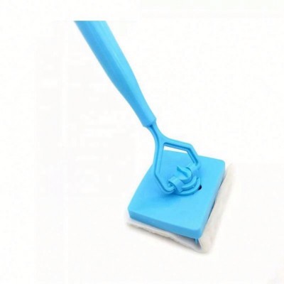 New Baseboard Buddy Scalable Microfiber cleaning brush Cleaning Mop Blue Plastic handle Aluminum Cleaning Tools